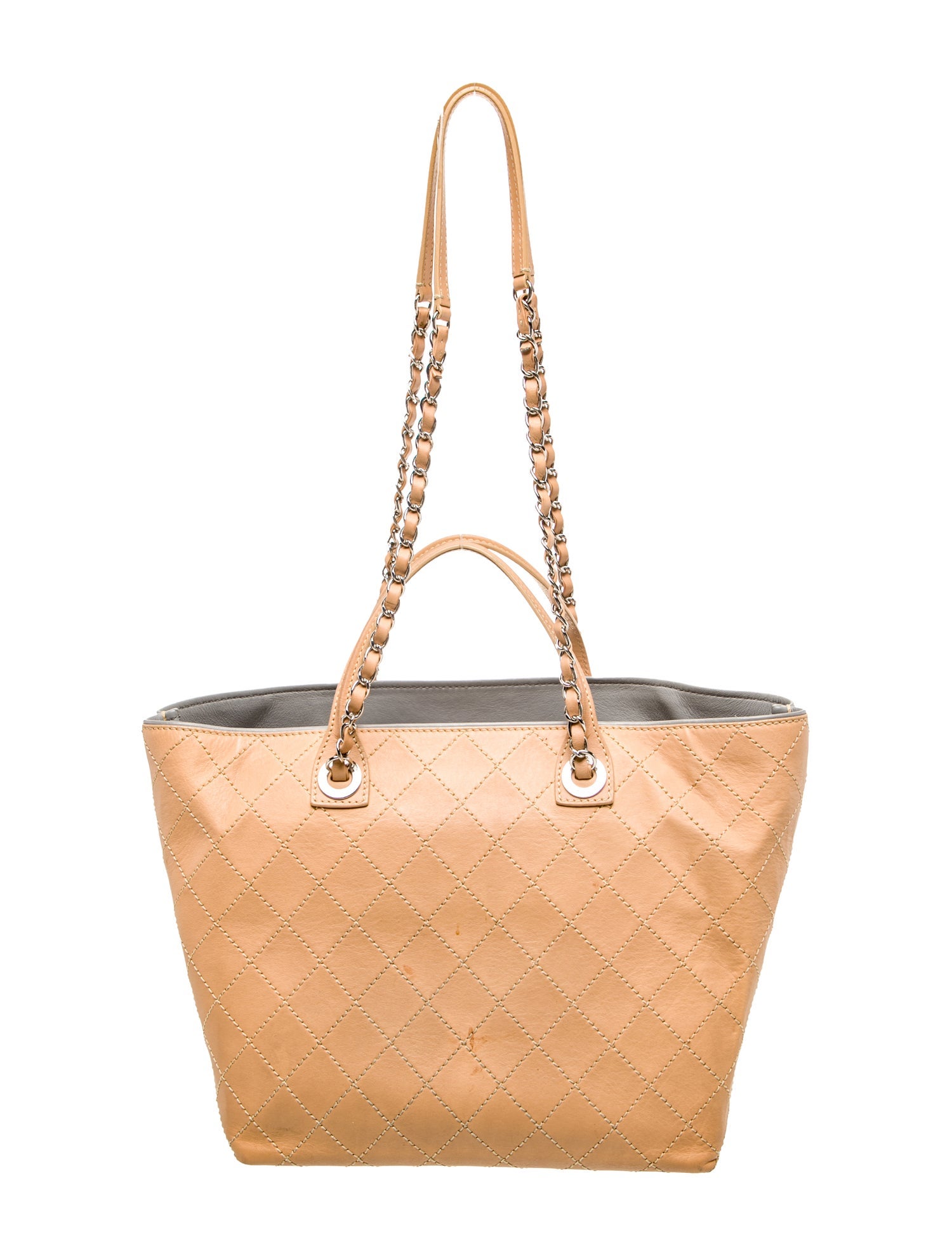 Chanel Large Stitched Shopping Tote